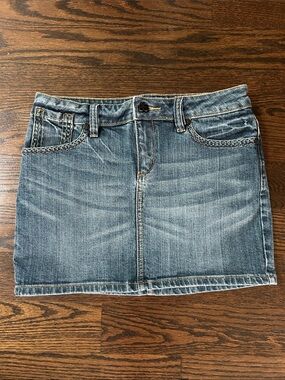 BCBGMAXAZRIA Demin Skirt